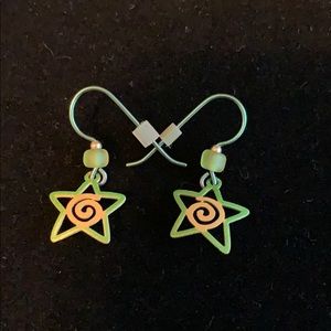 🐰Handmade star earrings🐰